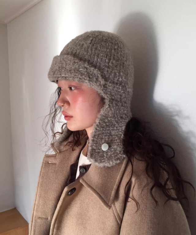 ニットブークレーフライトキャップ Q0337