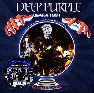 NEW DEEP PURPLE  OSAKA 1991　 2CDR+1DVDR  Free Shipping　Japan Tour