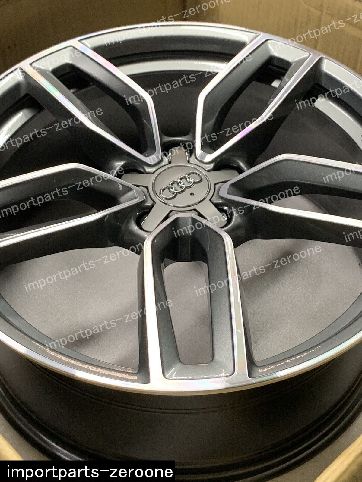 19インチ純正 アウディ S3/RS3/A3 8V/8P ダイヤモンド/グレー 合金