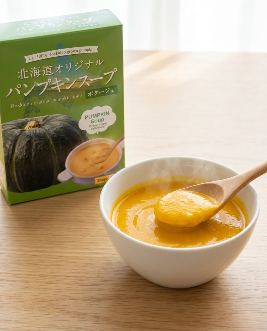北海道オリジナルパンプキンスープ【ポタージュ】
