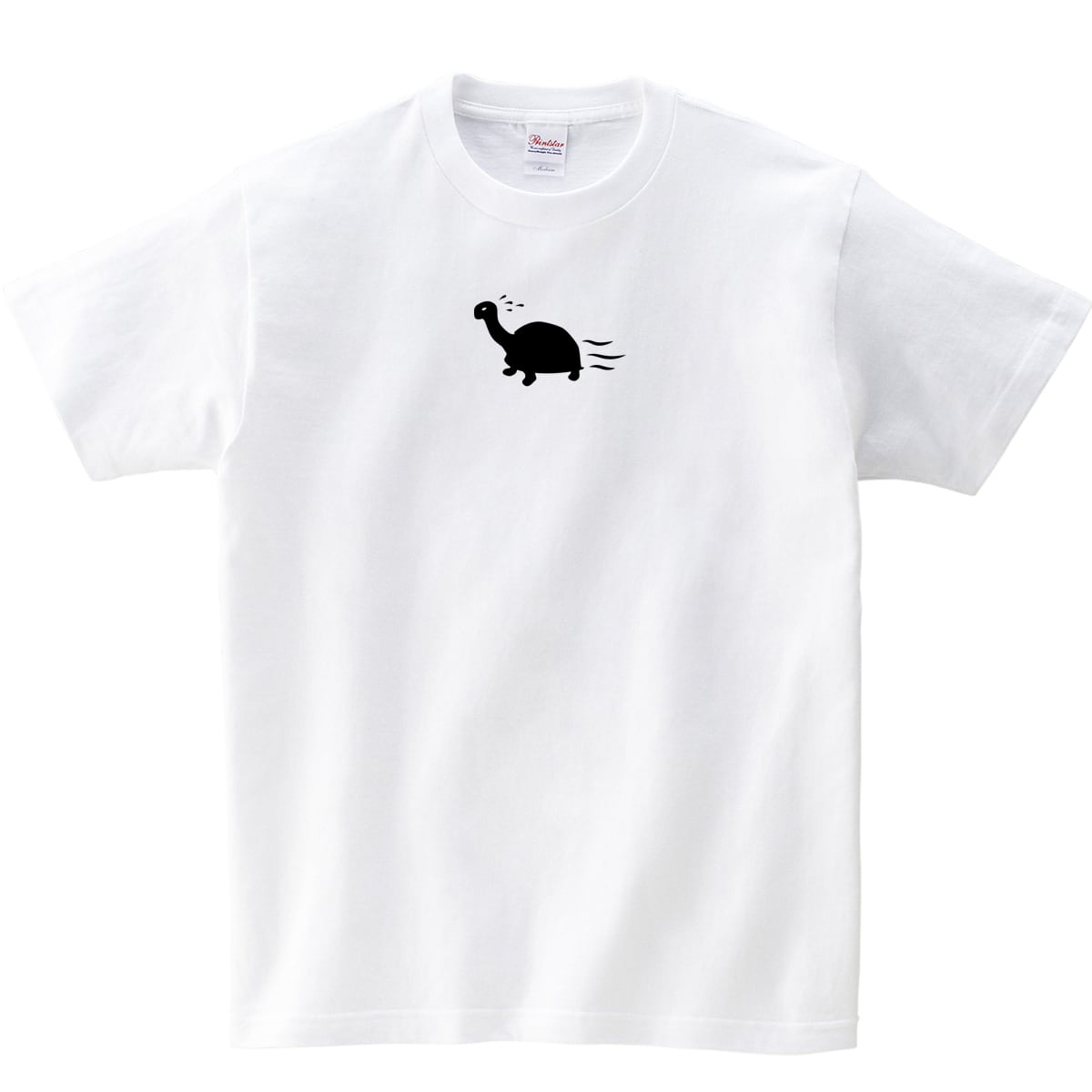 お先にどうぞ。 Tシャツ ms47 おもしろ Tシャツ カメ 亀 ロードバイク バイク乗り ツーリング