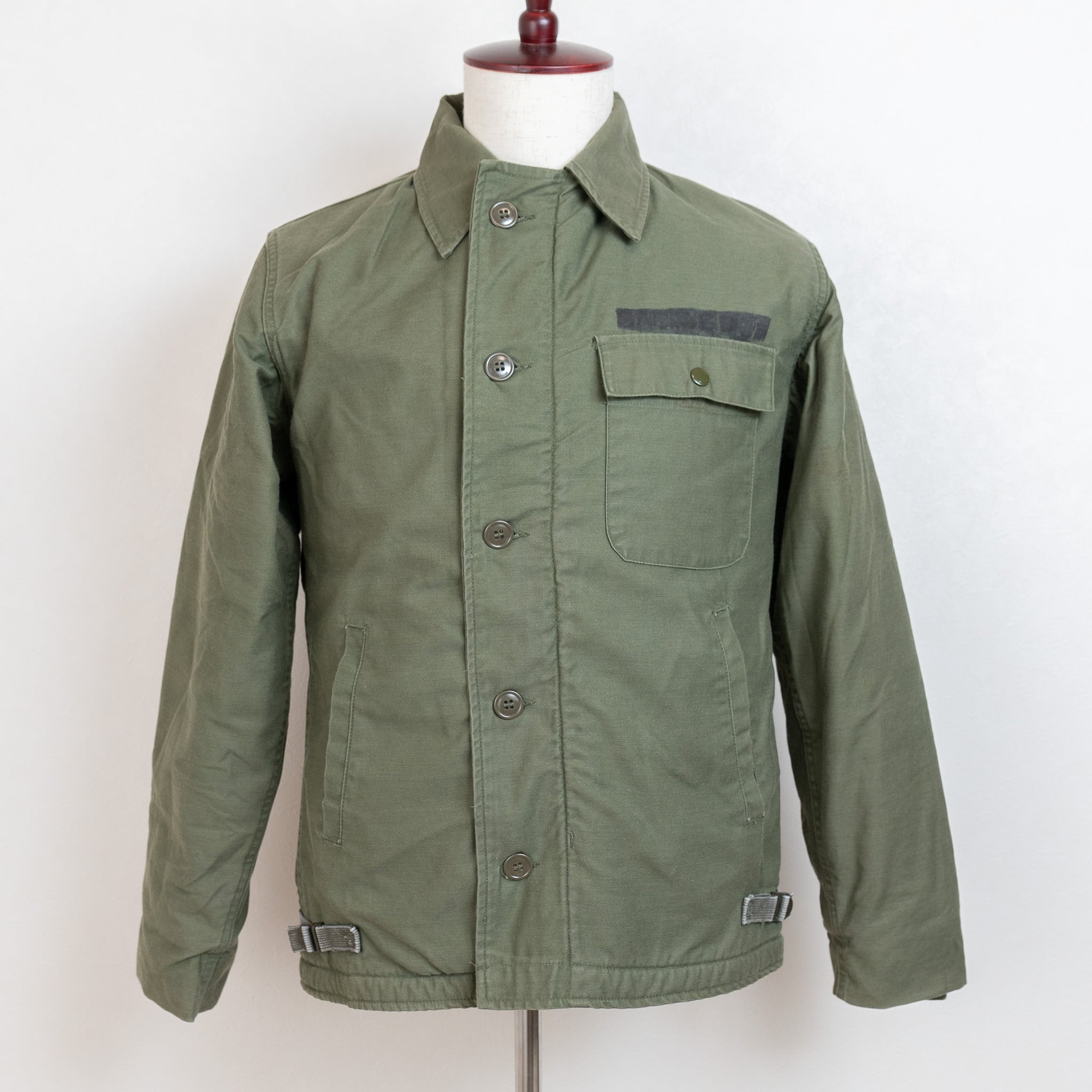 U.S.Navy A Deck Jacket Small "Used" 実物 アメリカ海軍 Aデッキ