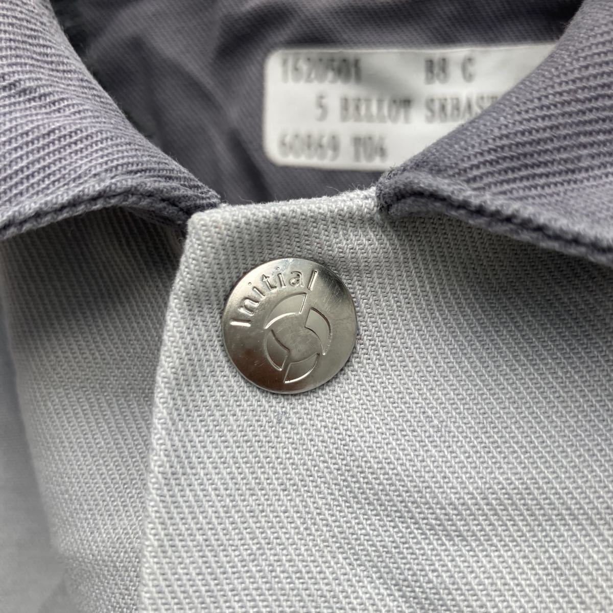 ユーロ ワークジャケット 4 XLサイズ位 ビッグサイズ ブルゾン 灰色