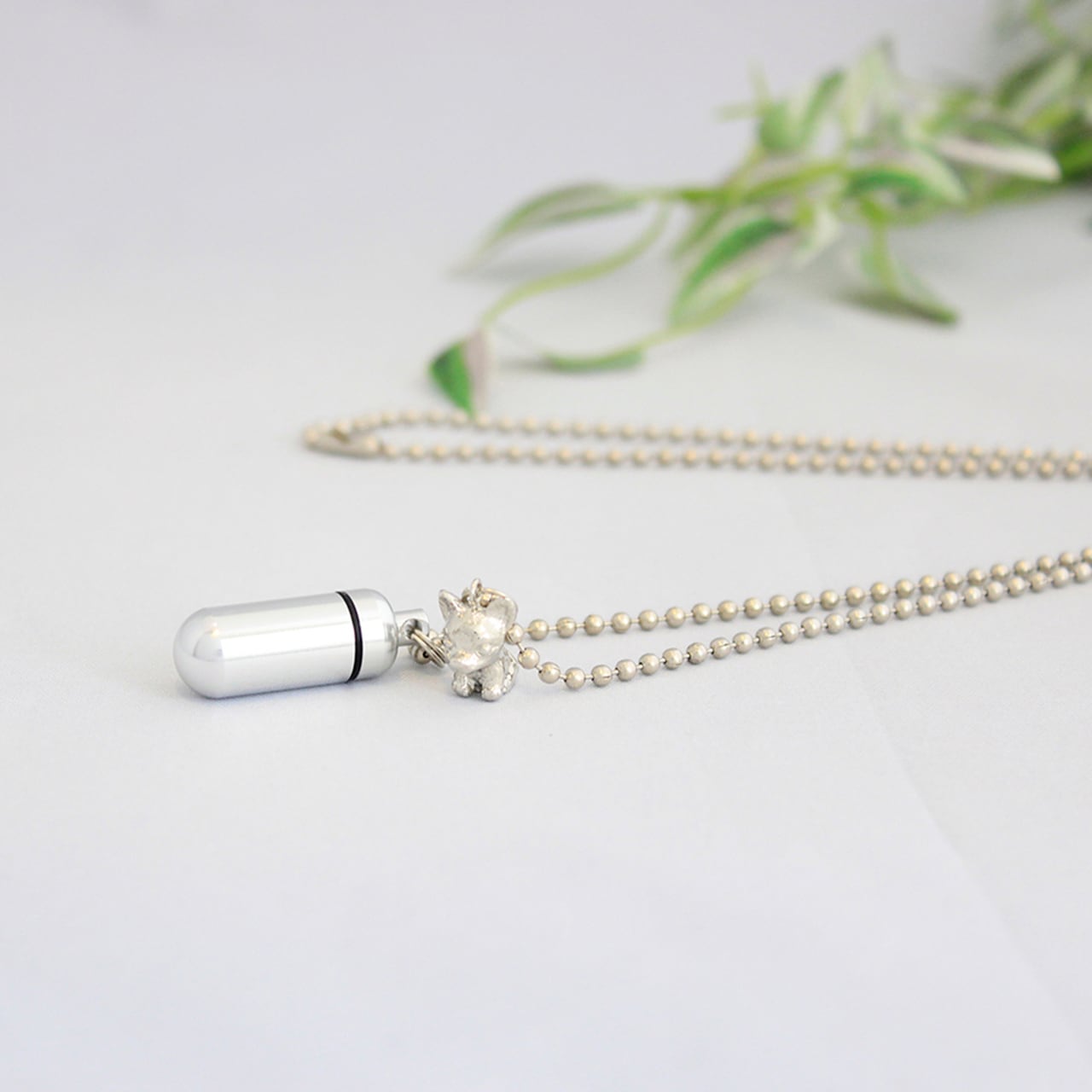 日本製】遺骨カプセル 2wayネックレス 絆 小 | ペットセレモニープレア