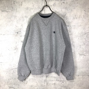 チャンピオン スウェット 刺繍ロゴ