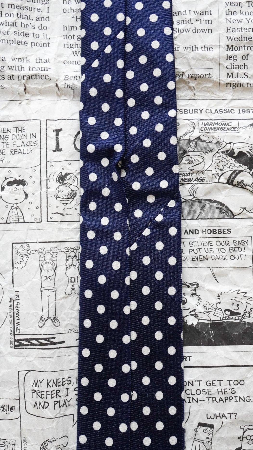 1970s】BROOKS BROTHERS ブルックスブラザーズ ドット柄 ネクタイ《黒