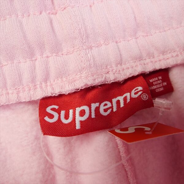 Supreme Satin Appliqu Sweatpant pink XXL