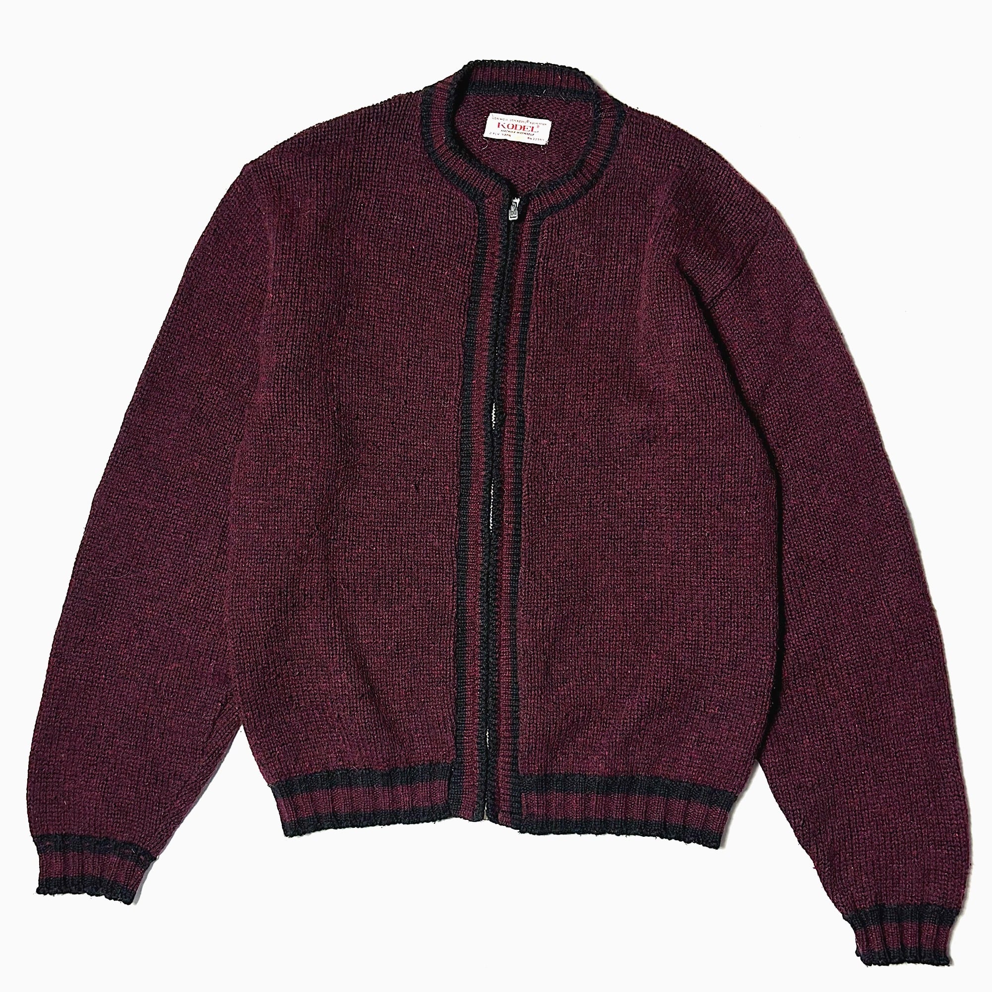 Vintage 60's【Jockey】Mohair Cardigan | Antler