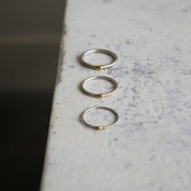 tsunagu　2.0mm 　(SV/K18)　Ring