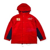 希少 レア HONDA ホンダ DANBIRD / オンワード樫山 レーシング ナイロン マウンテンパーカー ジャケット /アウター レッド系 背面ワッペン