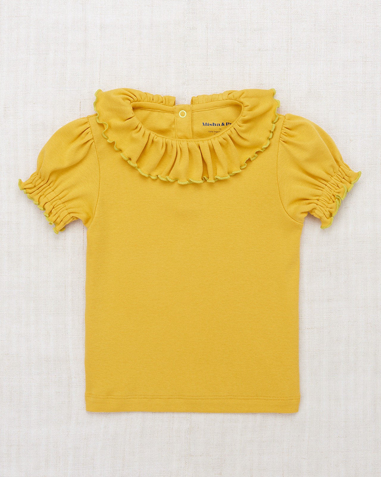 〈 Misha&Puff 24 Summer 〉Balloon Sleeve Paloma Tee - Sunnyside