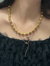 2way ball long necklace