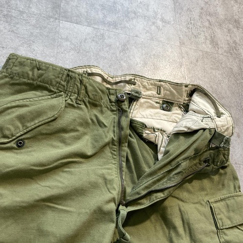 70s アメリカ軍実物 M-65 74年製造 カーゴパンツ M-R w32 詳細写真6