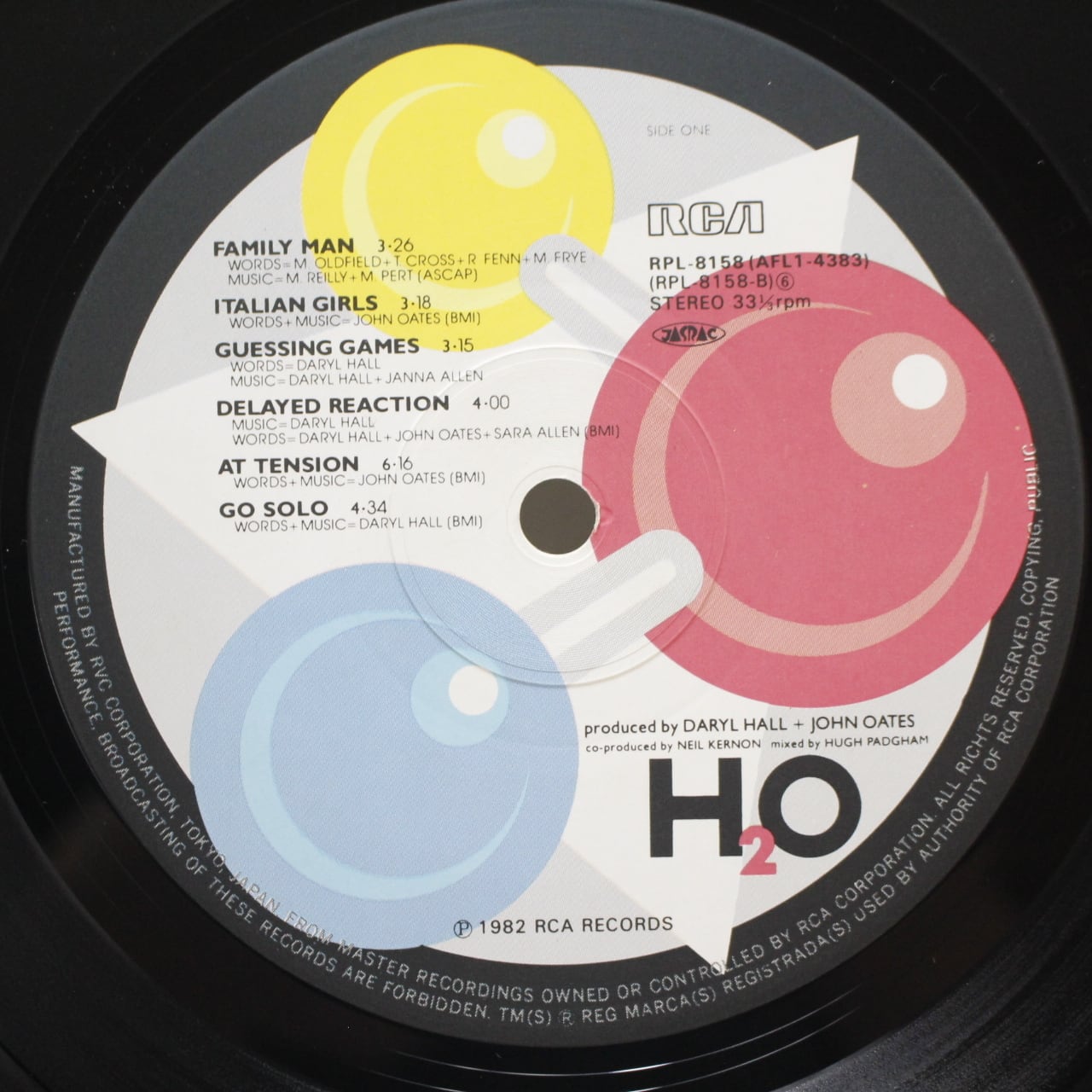 Daryl Hall & John Oates / H2O [RPL-8158, AFL1-4383] - 画像4