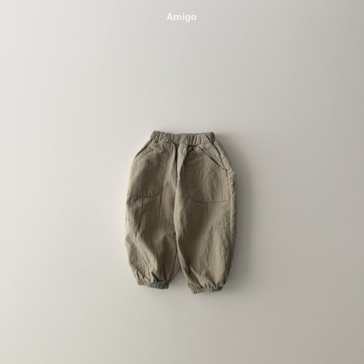 Amigo 26/SS ピントックナチュラルパンツ