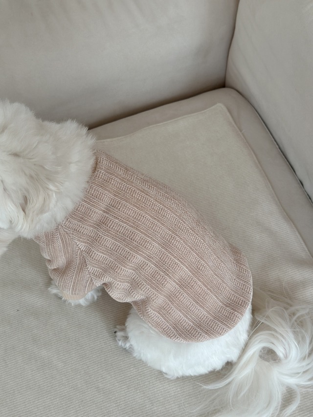 〈予約アイテム〉EYOU  トップス / ベルベティセーター (ピンク)