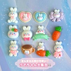 [各１／全種]まんまるお顔が可愛い♡うさちゃん大集合