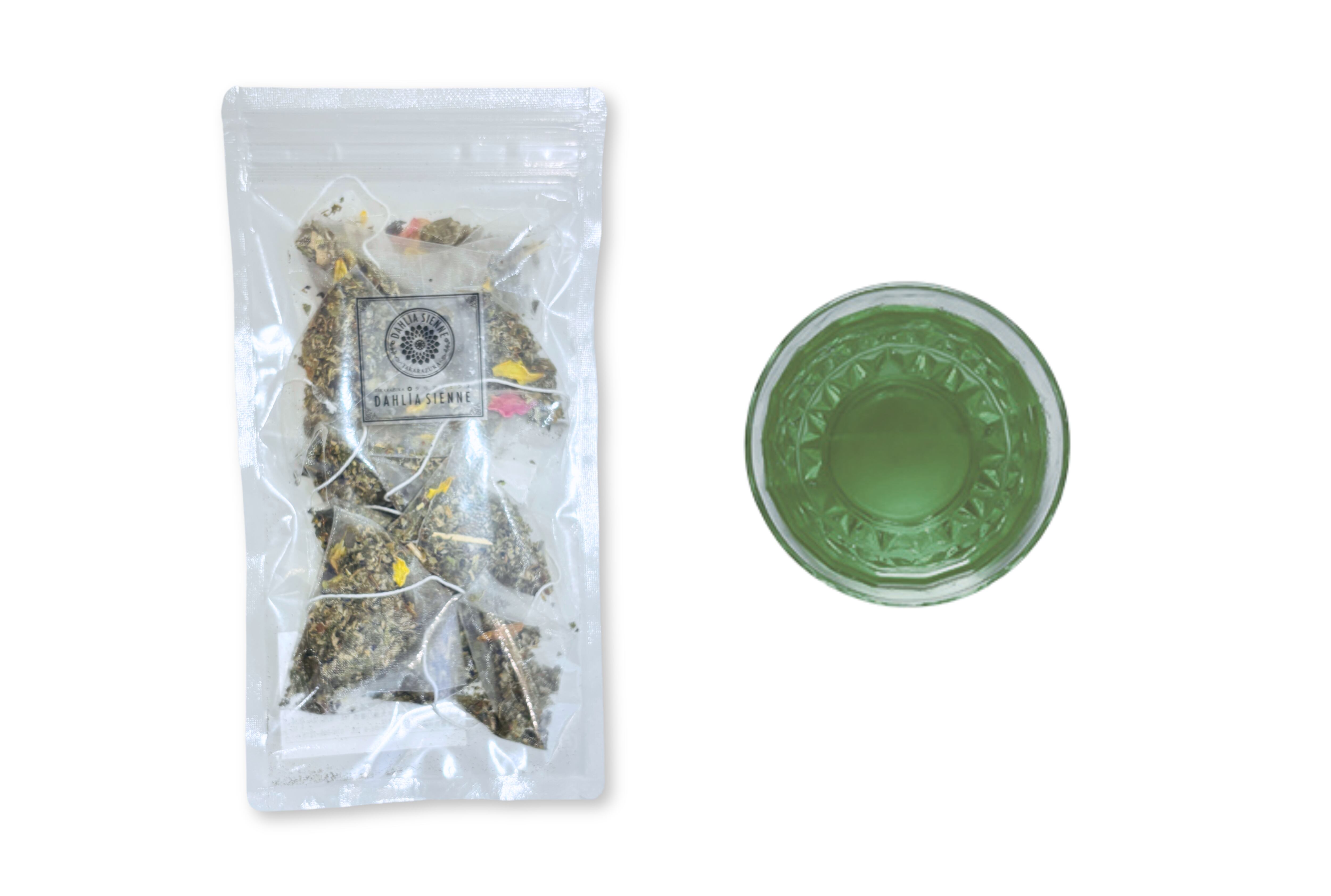 【完売】ダリア花びら茶 / 雪ブレンド/ 詰め替え用