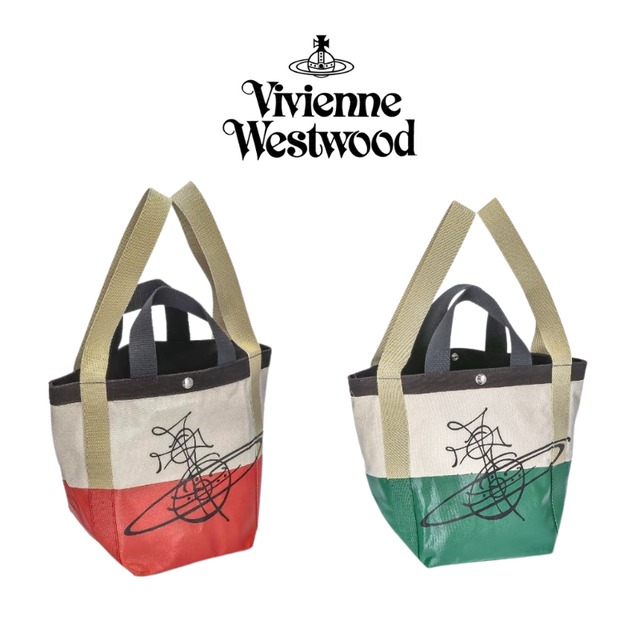 Vivienne Westwood ロゴ WORKER トートバッグ 2wayバッグ AX1134‐AX1135