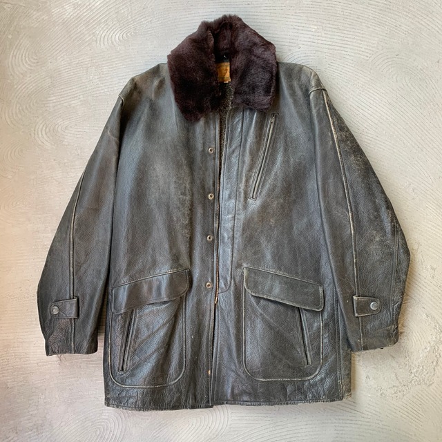 50's japanese vintage biker's jacket