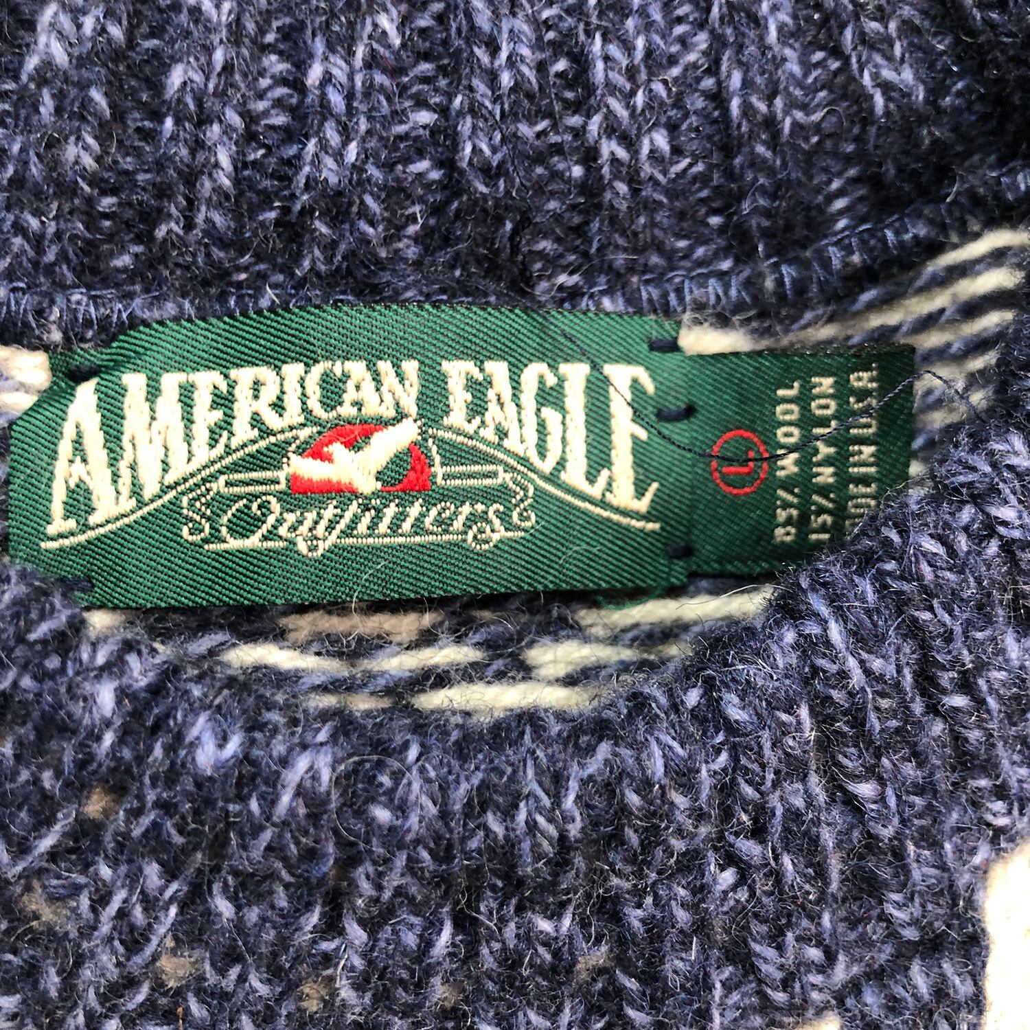 90S USA製 ヴィンテージ AMERICAN EAGLE アメリカンイーグル ヘビー