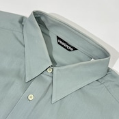 vestopia ベストピア 刺繍デザイン 半袖シャツ LL/くすみブルー系 メンズ 日本製