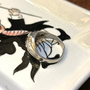 【MEN’S】40’s U.S. ARMY silver ring