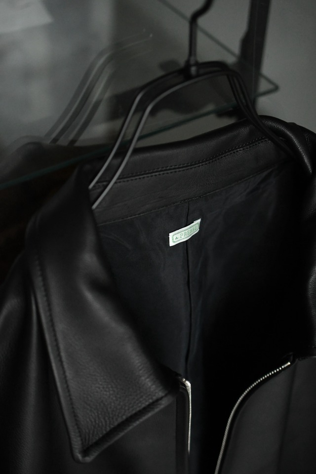 A.PRESSE / Leather Sports Jacket