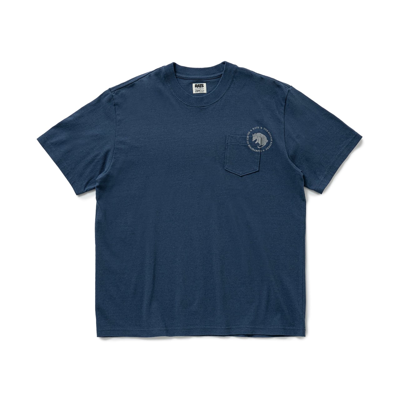 ポケットTシャツ / RATS(ラッツ) / CIRCLE POCKET TEE(BACK PRINT)(25