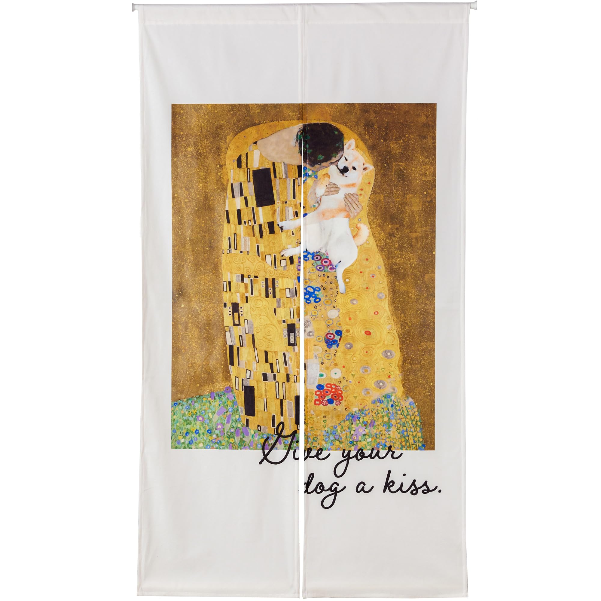 額装付き 柚木沙弥郎 日本民藝館 「型染山羊文暖簾」限定ポスター 額装付き 柚木沙弥郎 日本民藝館 「型染山羊文暖簾」限定ポスター