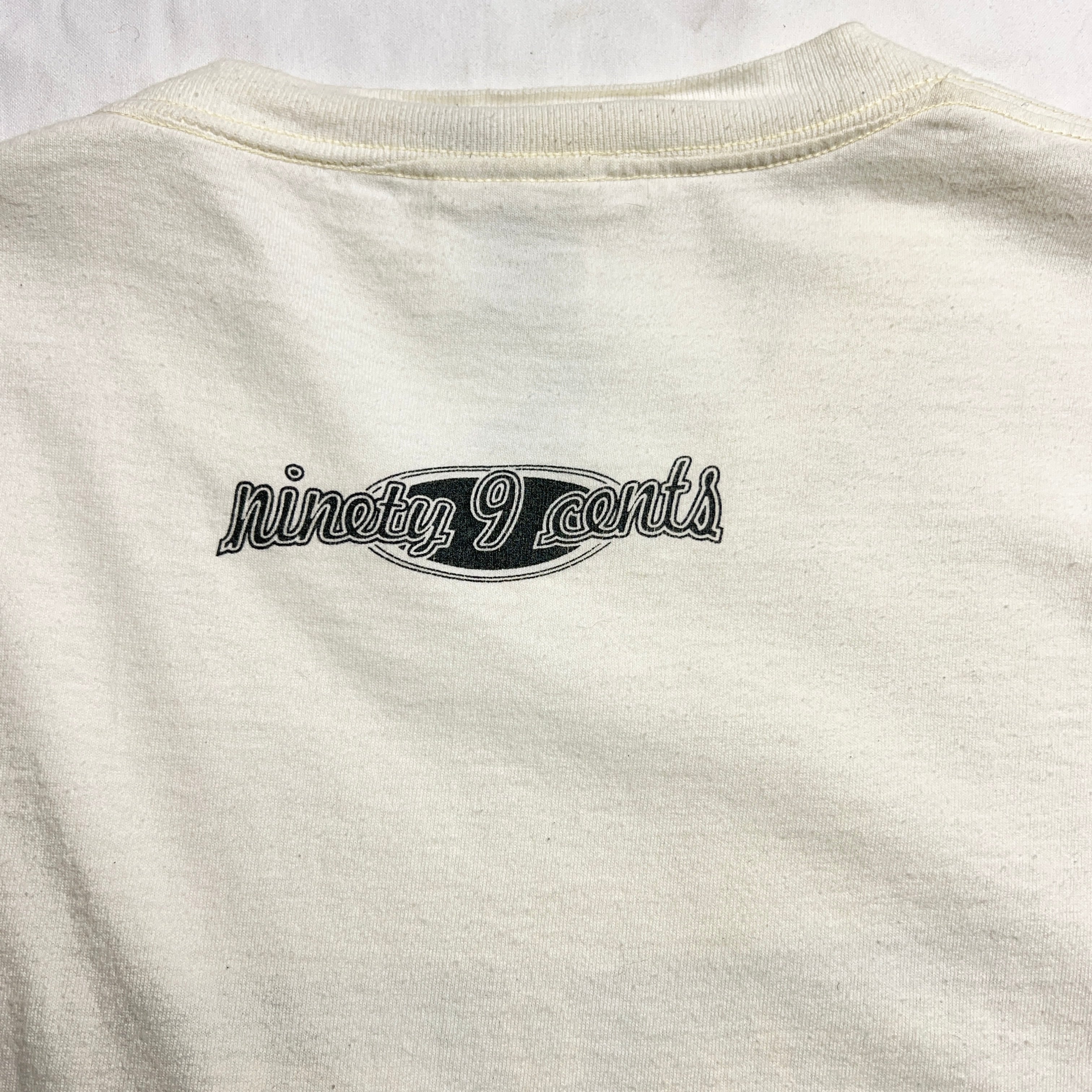 90's Ninety 9 Cents BAND Tshirt 90年代 ハードコア パンクバンドT