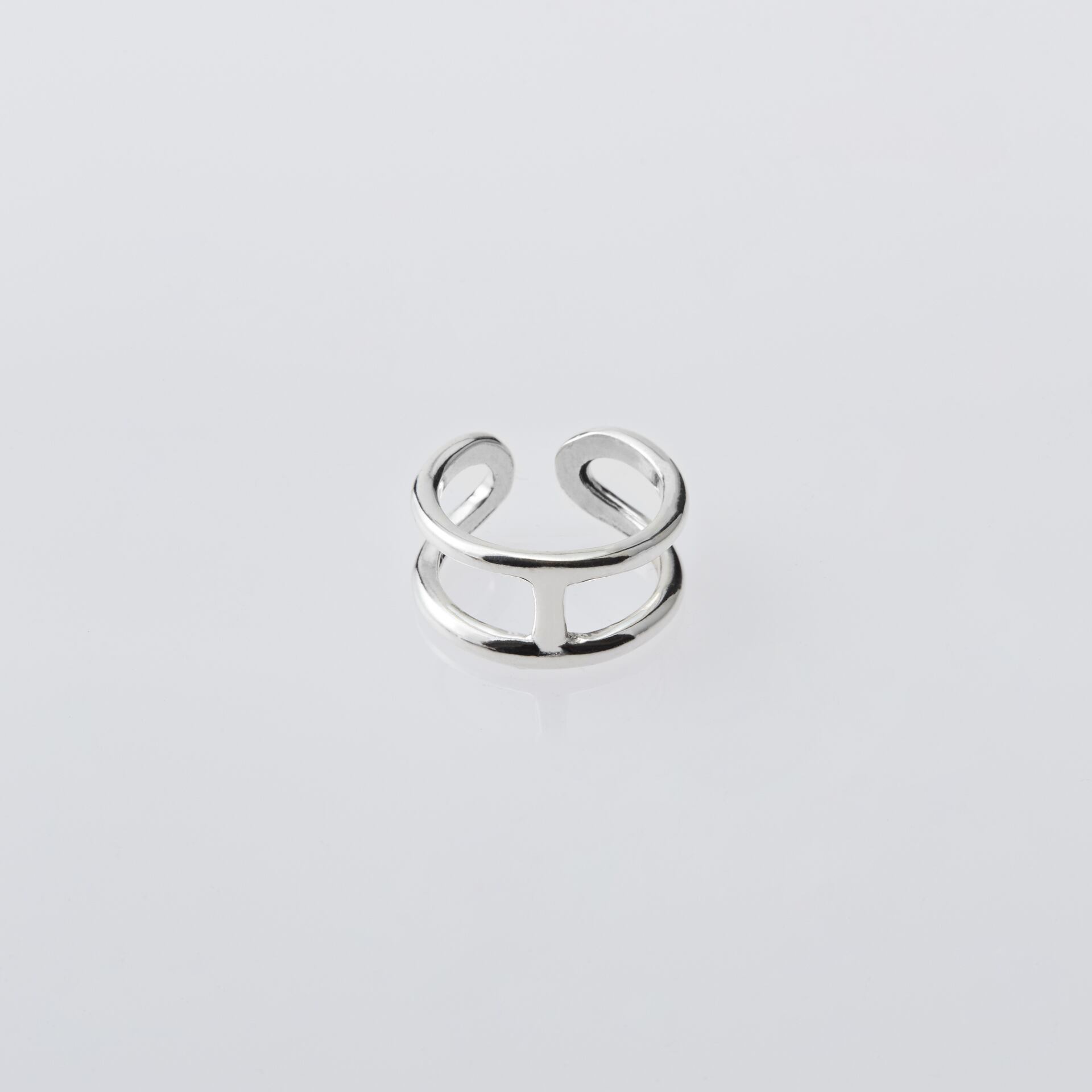 XOLO JEWELRY ショロジュエリー】H SILVER RING エイチシルバーリング 