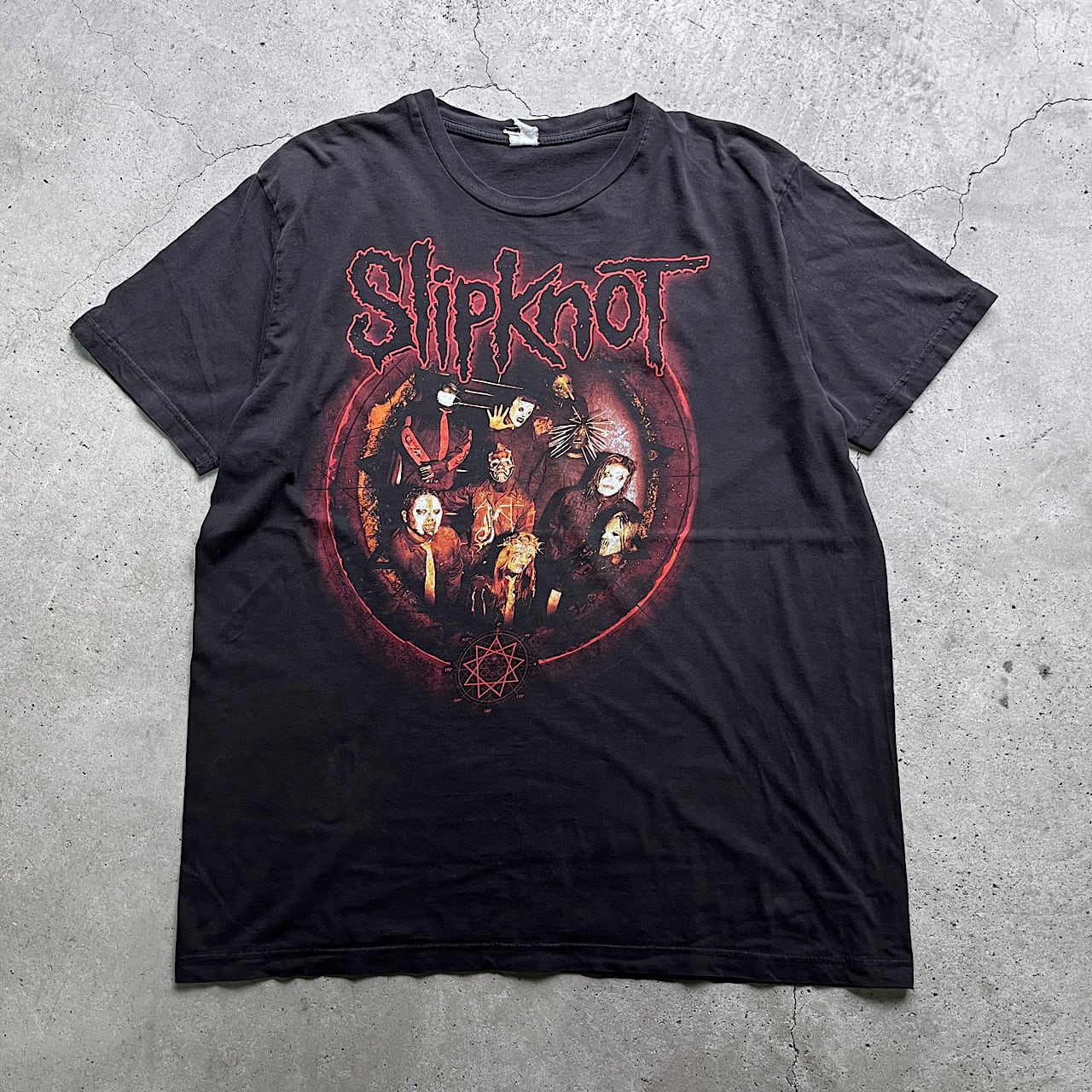 00年代 SLIPKNOT バンドTシャツ メンズXL相当 古着 スリップノット 00s ...