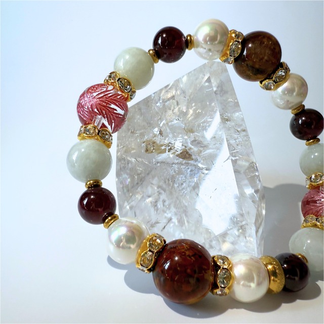 朱雀×レッドピーターサイト▶︎power bracelet