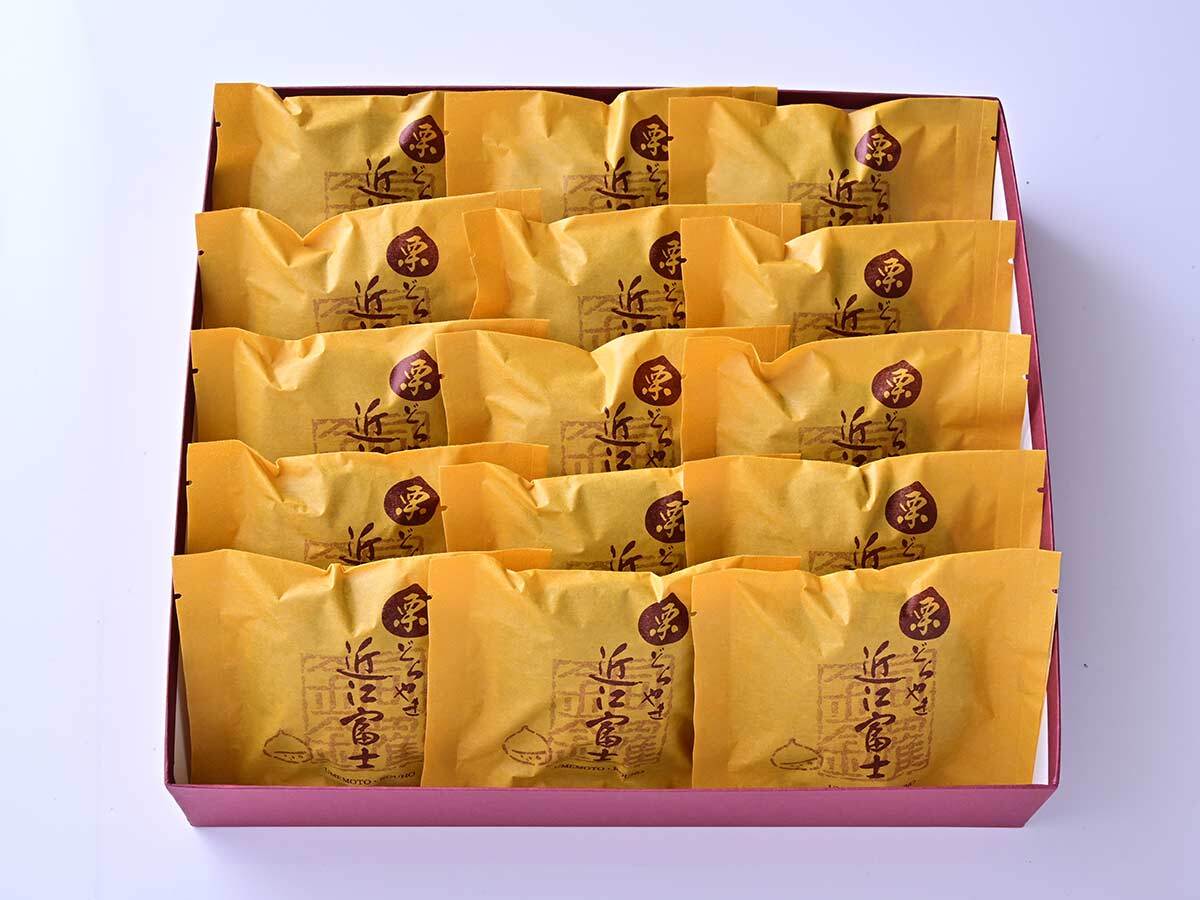 どらやき近江富士栗入（15ケ入） | 御菓子司梅元老舗