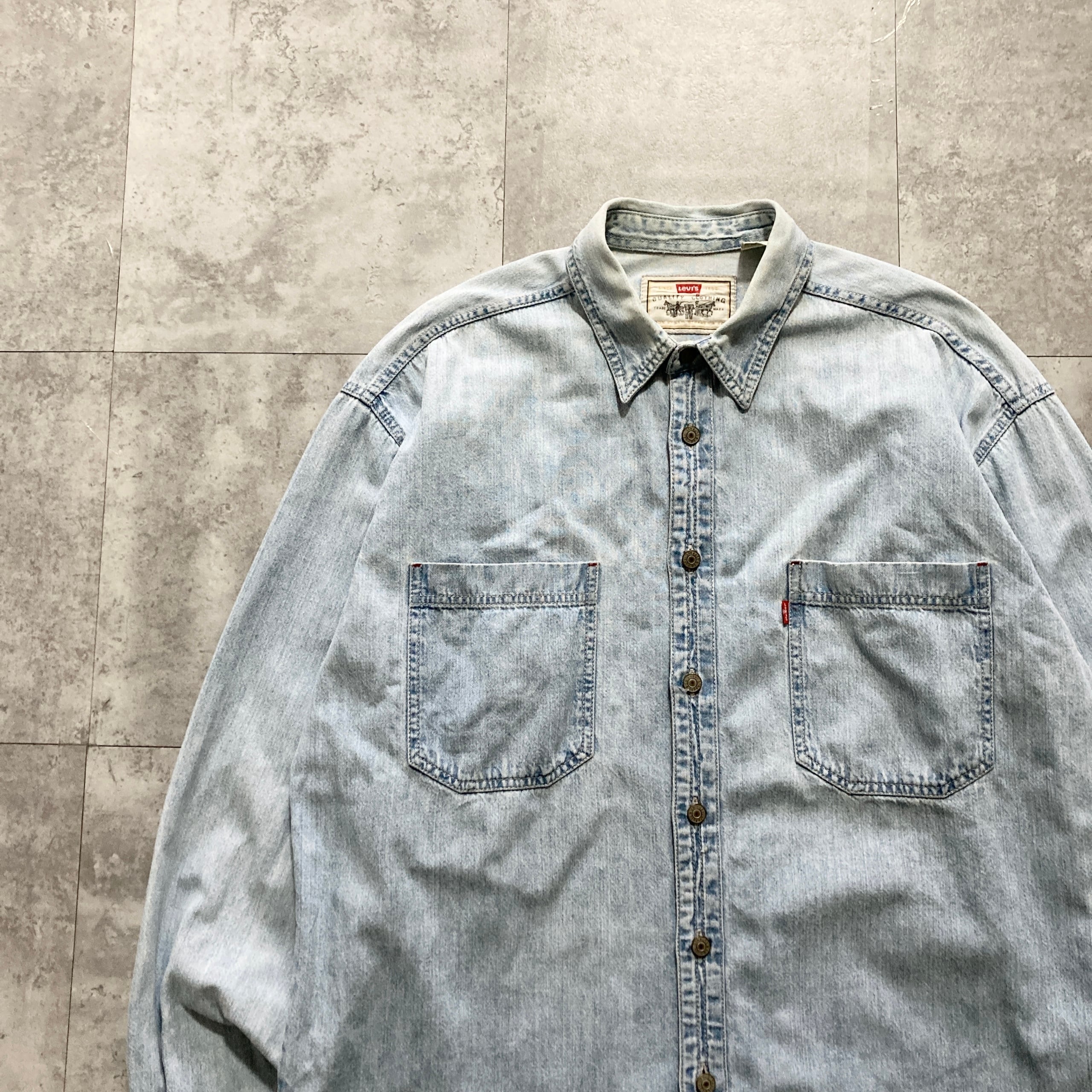 W36 L34】Levis 560 リーバイス ジッパーフライ ビッグサイズ 縦落ち