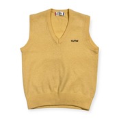 Ray Floyd レイフロイド Vネック ニット ベスト L/イエロー クリーム系 レディース