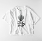 MOAJI de Apple (モアージ で アップル)ビッグシルエットTシャツ【受注生産】