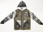 19MW コンバインドトゥーブランケットフーディージャケット / Combined two blankets hoodie jacket