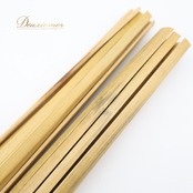 フラダンス プイリ ブラウン系 小物 小道具 茶 木製 フラ ダンス タヒチアン ケース セット ケース付き 舞台 ステージ ダンス小物 ダンス用品 レッスン 練習 イベント 艶 光沢 ペア メネフネプランテーション MENEHUNE PLANTETION