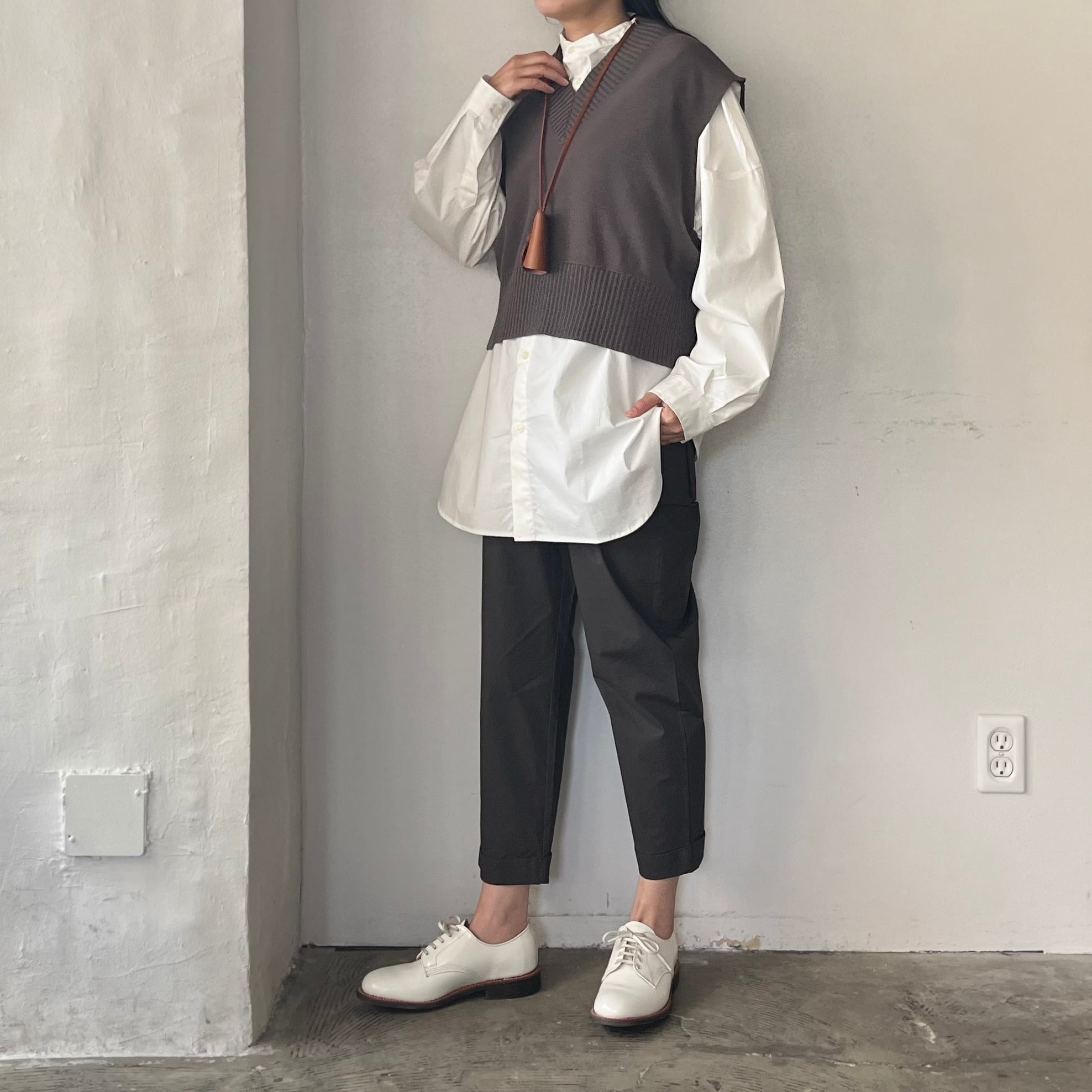 Yarmo Long Sleeve Boxy Shirts（長袖 ボクシーシャツ） | coromo-cya