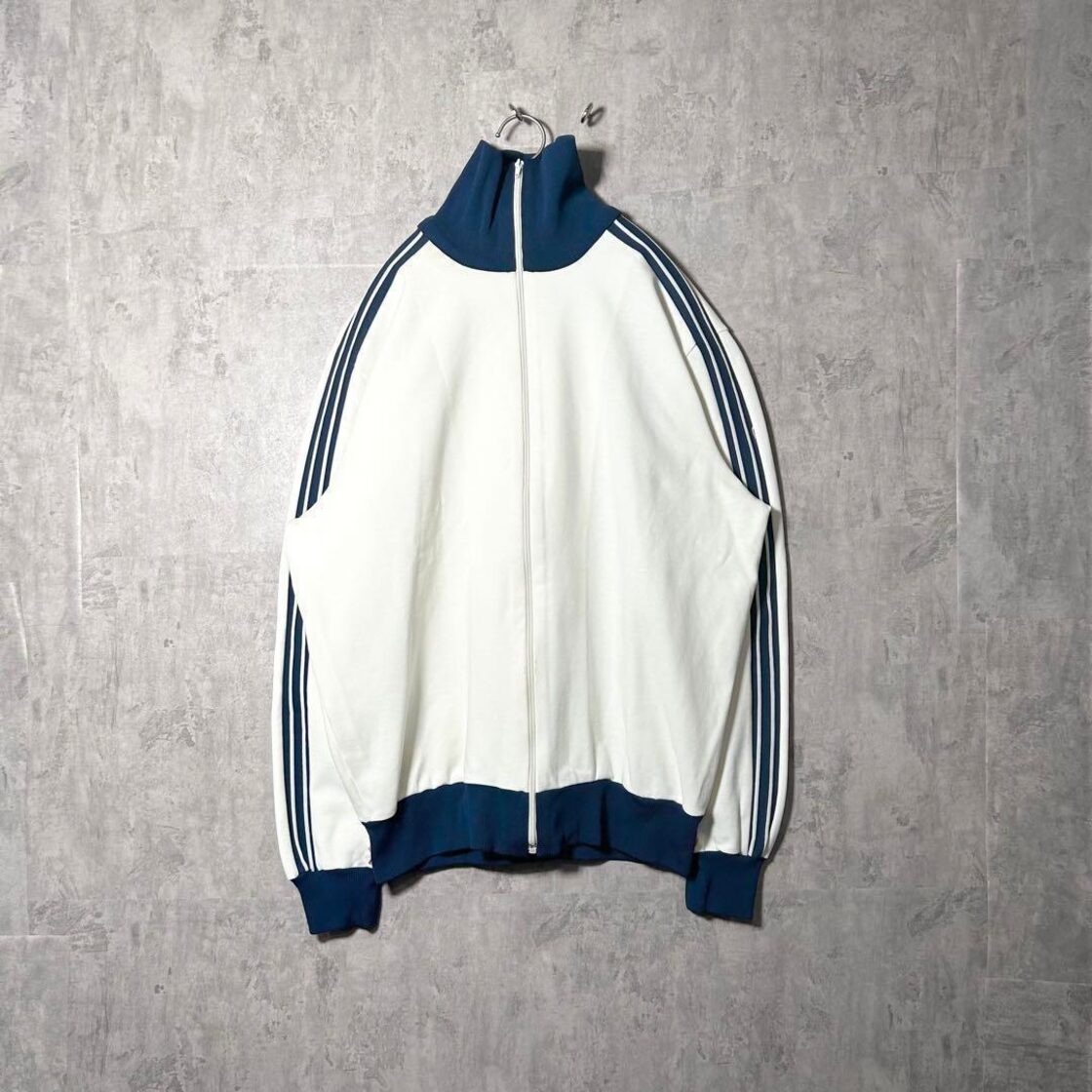 至極】アディダス トラックジャケット 70s デサント製 ゆるだぼ サイズ  