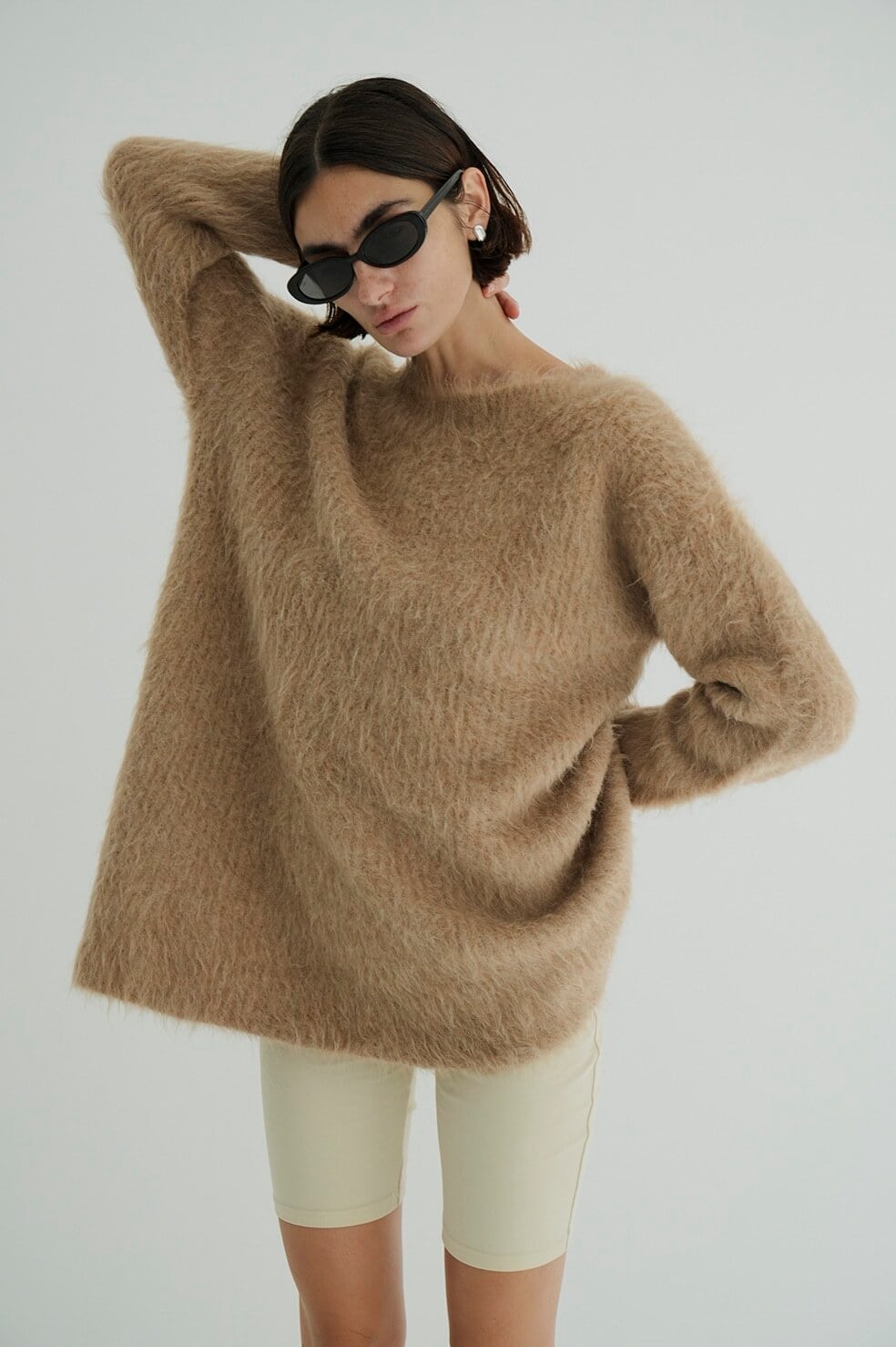 CLANE BOAT NECK SHAGGY KNIT ONEPIECE | FLICKA ASHIYA CLANE BOAT NECK SHAGGY KNIT ONEPIECE | FLICKA ASHIYA