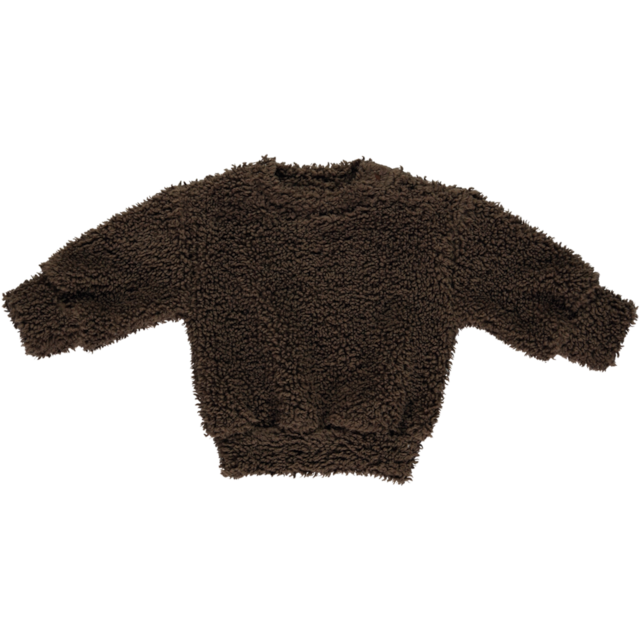 poudre organic/CASSANDRE FAUX FUR SWEATSHIRT Carafe(2y,3y)