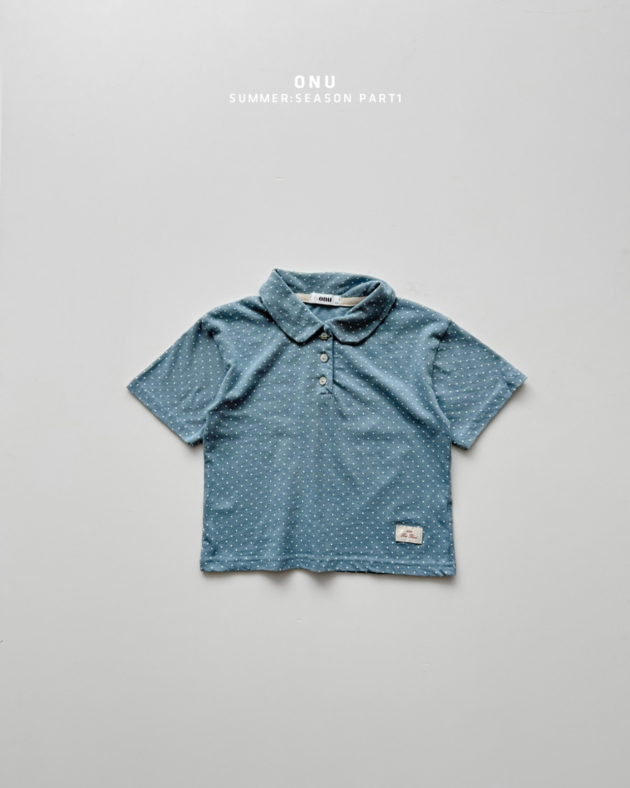 【取寄/韓国直送】ONU  25/SM　ドットカラーTシャツ