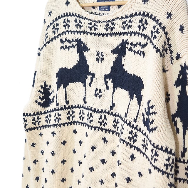 ラルフローレンRRLハンドニットセーター ¥21000