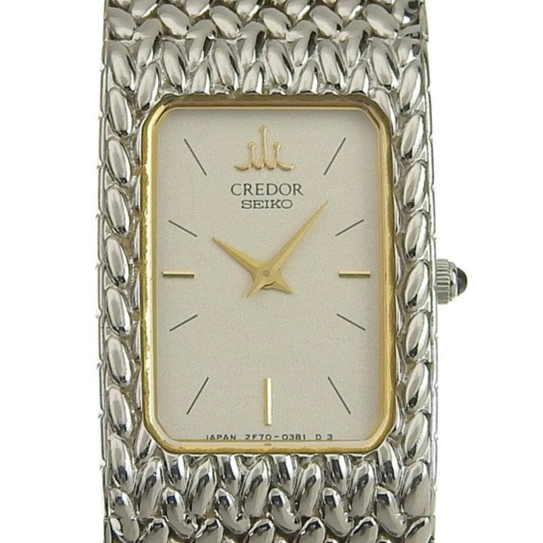 579【美品】SEIKO CREDOR クレドール時計　レディース腕時計　18K時計ショップHaru