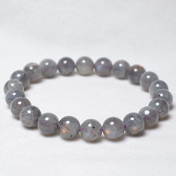 ピンク ラブラドライト ブレスレット 9mm 一点物 メール便送料無料 [M便 1/10] 111-27006