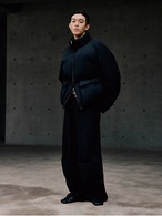 JCAESAR STUDIO DRAWSTRING COLLAR DOWN JACKET