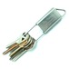 ☑ Tiny Formed　Key fold／silver（真鍮材,亜鉛メッキ）